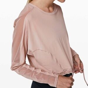 Lululemon | Reach for the Run Long Sleeve Mesh Top | Muse | 8